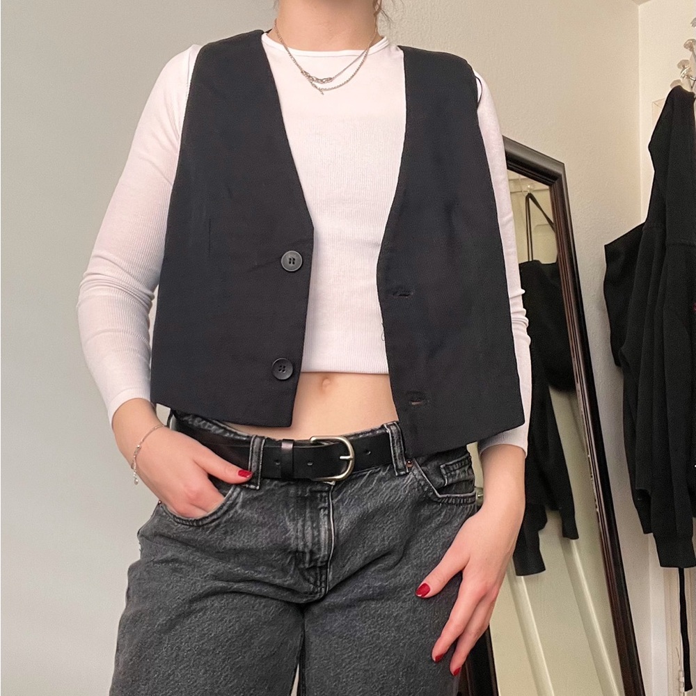 Black Zara Vest